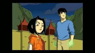 Jackie Chan and Julie Fight with Shindu - Jackie Chan Adventures Telugu Cartoon network