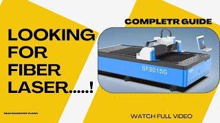 Looking for fiber laser machine[here is detailed video] #cnc #fiberlaser #3015