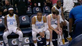 Russell Westbrook DEATH STARES The Camera After Lakers Go 0-5