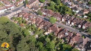 4K dji spark footage London Northwood hills