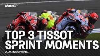 Top 3 Tissot Sprint Moments! ‍️ | 2024 #AustralianGP