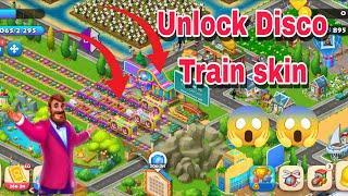 Township old Train skin Unlock Disco Train and Station skin Game Guardian