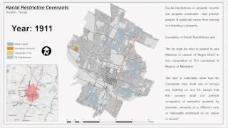 Racially Restrictive Covenants in Austin, Texas