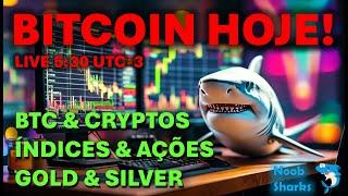 29/10/2024 - BITCOIN HOJE! SP500, MERCADO INTERNACIONAL, BITCOIN, ALTCOINS, PROJETOS E TRADES!