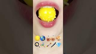 ASMR EMOJI FOOD ️ 이모지 먹방 (sped up)