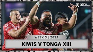 Pacific Championship 2024 | New Zealand Kiwis v Tonga XIII | Full Match Replay