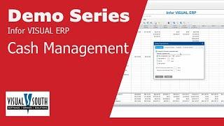 Cash Management – VISUAL ERP Micro Demo