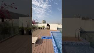 *Exclusive and Luxurious Apartment With Infinity pool on Rooftop For Sale in Pokhran No. 2 #Shorts