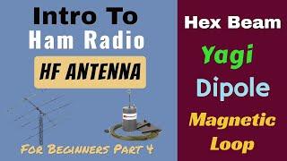 Intro To Ham Radio - HF Antennas Overview For Beginners - Episode 4