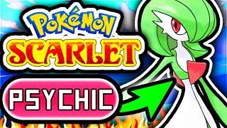 Can You Beat Pokémon Scarlet Using ONLY PSYCHIC TYPES?