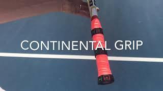 Learn the Continental Grip with the Tennis Grip Guide by Tennisbuilder