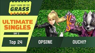 Opsine (Zero Suit Samus) vs Ouch!? (Wolf) - DPG 2024 - Ultimate Singles: Losers Top 24