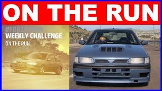 Forza Horizon 5 ON THE RUN Forzathon Weekly Challenge Nissan Pulsar GTI-R 1990