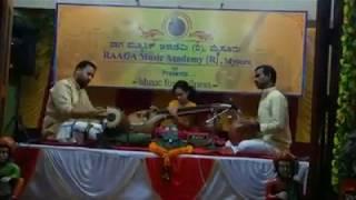 D R Chethan Murthy Accompaniment To Rakshitha Ramesh