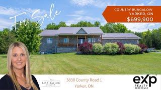 FOR SALE: Country Bungalow on 6 acres 3830 County Road 1 YARKER