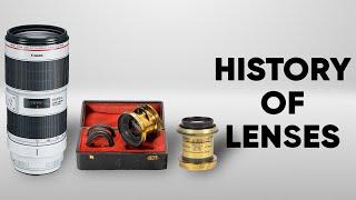 History of The Camera Lens | Introduction to Camera Lenses | Evolution of Lenses for Camera