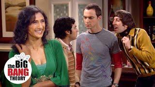 Sheldon Intercepts Raj's Date with Lalita Gupta | The Big Bang Theory
