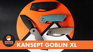 Kansept Goblin XL Folding Knife - Here's a quick look at all the variations!