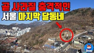 서울에서 70년 만에 사라지는 비밀스러운 산골 마을의 정체