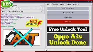  New Logine Tool Free ALL Qualcomm/ MediaTek || UNLOCK TOOL FREE || Oppo A3s Password Unlock Free