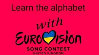 Learn the alphabet with ESC-2023 (all final song)