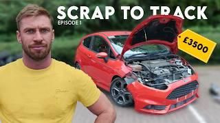 SCRAP CAR TO TRACK CAR - THE REVEAL! (EP.1)