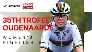 WHAT A FINISH! | Women's X2O Trofee Oudenaarde Race Highlights | 2024-25 Cyclocross Season