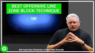 Best Offensive Line Zone Block Technique | Glazier Clinics