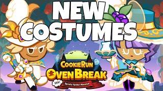 CROB NEW COSTUMES BLACKBERRY & ADVENTURER CookieRun Ovenbreak