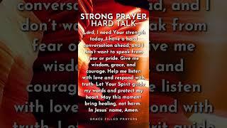Strength for #conversation #stressrelief #prayerfortoday #faith #christianprayer #jesuslovesyou #god