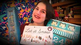 Litjoy mini book Advent calendar, Plum Deluxe & DavidsTea calendars Vlogmas Day 1,2,3 & 4