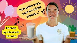 "Ich sehe was, was du nicht siehst" | Lernen mit Miss Josi | Lernvideos für Babys und Kleinkinder