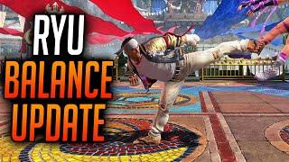 Street Fighter 6 Ryu Winter Balance Changes! Review & Thoughts (Season 2)