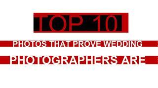 TOP 10 BEST WEDDING PHOTOGRAPHERS