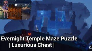 Evernight Temple Maze Puzzle | Luxurious Chest | Genshin Impact 2.4