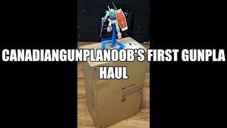 CanadianGunplaNoob's First Gunpla Haul