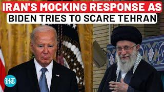 Iran Mocks USA As Biden Tries To Scare Tehran On Israel Attack Op As Jewish 'Day Of Disaster' Nears