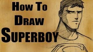 How To Draw Superboy