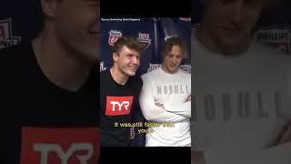 Caeleb Dressel bullying Bobby Finke  #competitiveswimming  #swimmer #swimming