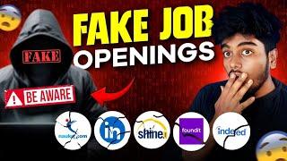 Fake Job Postings Kills your Effort  | Waste of Time - Beware | Job Search Tips Tamil