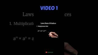 Laws of Indices - Part 1 | Algebra | Maths | #mathkub