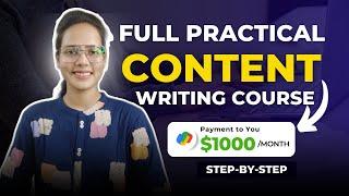 Content Writing Tutorial for Beginners ~ 2025 || Step-by-Step Guide to Master Writing Skill