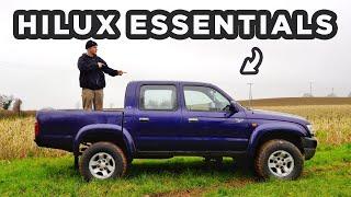 Absolute ESSENTIAL jobs for Andy’s Toyota Hilux