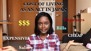 COST OF LIVING AS A FIRST YEAR ALT WORKING FOR INTERAC IN JAPAN| JAMAICAN IN JAPAN