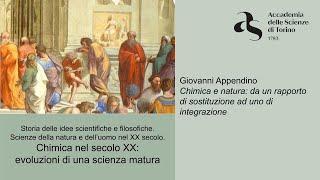 Giovanni Appendino, Chimica e natura: da un rapporto di sostituzione ad uno di integrazione