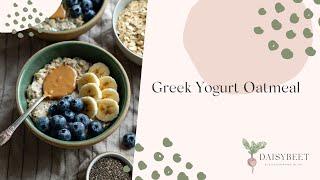 Greek Yogurt Oatmeal Recipe