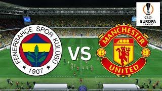 FENERBACHE VS MAN UNITED - GARNACHO STUNNER IN 6 GOAL THRILLER! - UEFA EUROPA LEAGUE 24/25 - #fc25