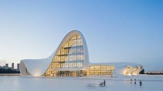 Heydar Aliyev Center designed by Zaha Hadid Architects