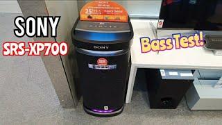 Sony SRS-XP700 Wireless Powerful Party Speaker| Bass Sound Test