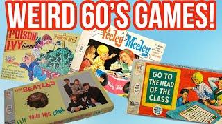 Strange & Disturbing Board Games of the 60's!